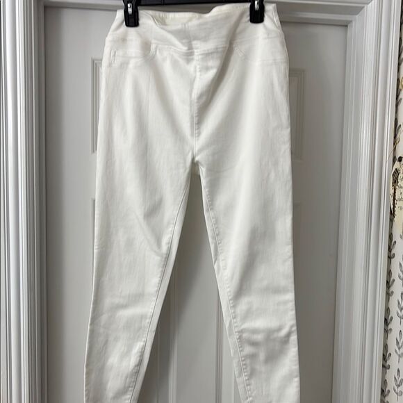 Spanx Jeanish Size pure white pants - Picture 1 of 8